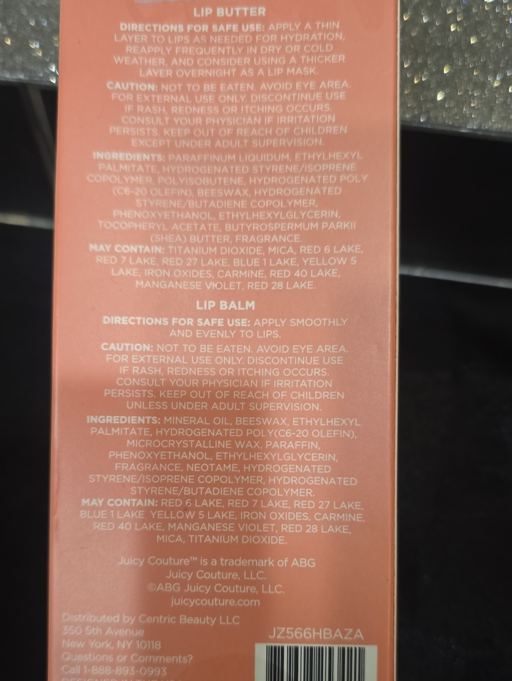 Juicy Couture Sweet Peach Lip Butter Keychain &  Balm Set - Picture 5 of 6